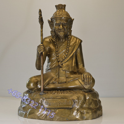 编号:73帊鲁士金身高27cm,龙莆宏加持最后一批,佛历2557