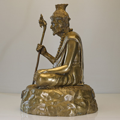编号:73帊鲁士金身高27cm,龙莆宏加持最后一批,佛历2557