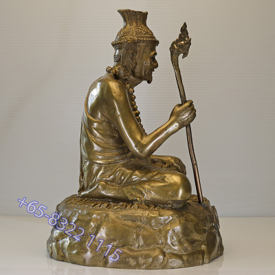 编号:73帊鲁士金身高27cm,龙莆宏加持最后一批,佛历2557