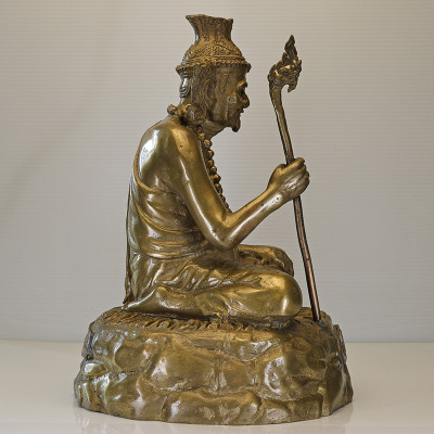 S/n:73 LP Hong Last Batch Phra Lersi 2557 Statue Height 27cm