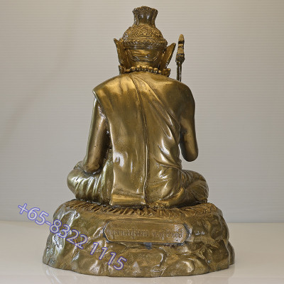编号:73帊鲁士金身高27cm,龙莆宏加持最后一批,佛历2557