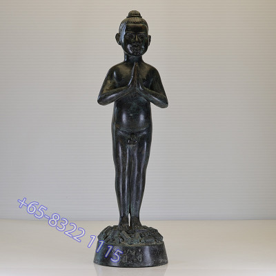 做50尊,阿赞边加持,佛历2563法会,Wat Khao Hor爱凯古曼童金身,高 23.5cm