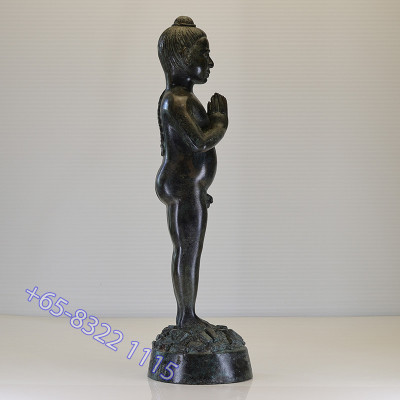 做50尊,阿赞边加持,佛历2563法会,Wat Khao Hor爱凯古曼童金身,高 23.5cm