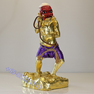 做50尊,贴金潘纹金身25厘米,佛历2558 Ajahn PraSoot