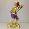 Made 50 Ajahn PraSoot 2558 Gold Pasted Phan Boon Statue 25cm Wat Tham PhraPhut KoSi
