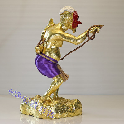 做50尊,贴金潘纹金身25厘米,佛历2558 Ajahn PraSoot