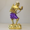 Made 50 Ajahn PraSoot 2558 Gold Pasted Phan Boon Statue 25cm Wat Tham PhraPhut KoSi