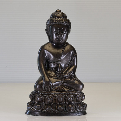 做333尊,头帮药师佛,3寸脚金身,龙婆Ratt加持,佛历2559,Wat Pa Wai
