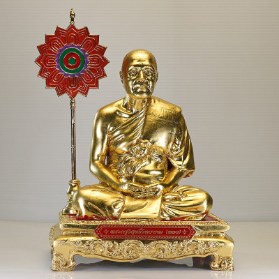 龙普通 2565 真金贴，金佛像高 23 厘米，做499