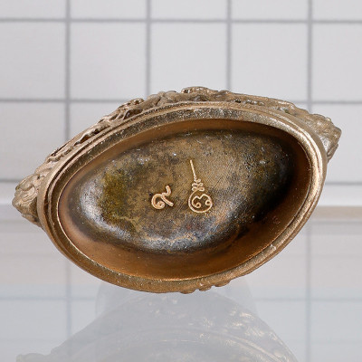 Made 44 S/n:9 Silver Nawa Base Phra Kring Jumbo 8 Times Mass Chanted 2557 Committee Version