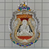 LP Keow 银龙牙金符管,编号:443 龙莆托,佛历2555,Wat Hui Ngor
