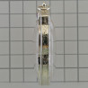 S/n:119 Silver LongYa & Gold Takrut LP Keow Wat HuaiNgo LP Thuad 2555