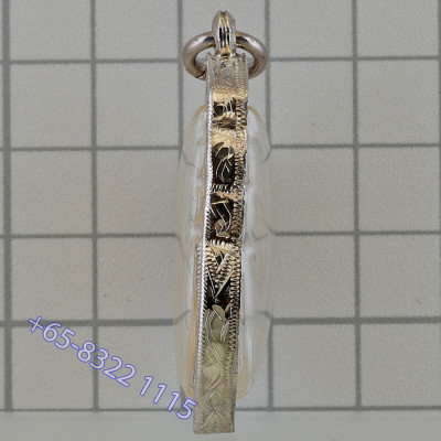 Wat KhaoHor 2549 LP Thuad Gold Plated, Thai Flag Pim, New Silver Casing