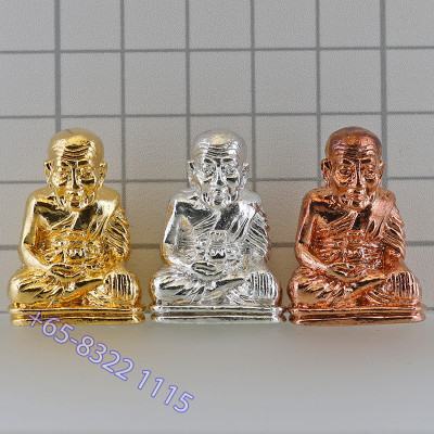 龙婆Deng，Wat Rai 佛历2554，龙莆托2.8cm 编号：561