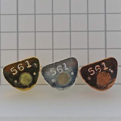 Made 999 LP Deng Wat Rai B.E.2554 LP Thuad Gold Plated S/n:561