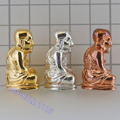 龙婆Deng，Wat Rai 佛历2554，龙莆托2.8cm 编号：561