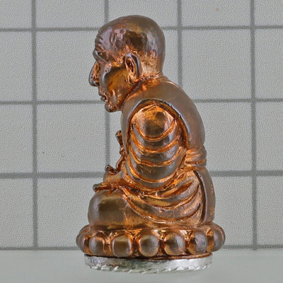 做2999,九宝铜,银底编号:1773,Ajahn Deng,佛历2553,龙莆托,Wai Rai