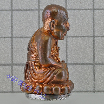 做2999,九宝铜,银底编号:1773,Ajahn Deng,佛历2553,龙莆托,Wai Rai