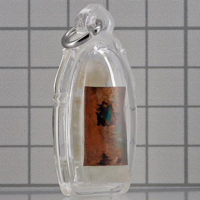 玉龙普坤小金身，铜手写符，佛历2539Wat BanRai