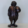 LP Prom Wat Palanupab 2554 ChuChok Statue Height 14cm Money Bag