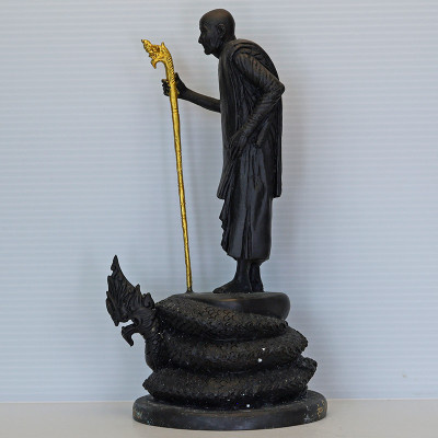编号:92 LP Prom金身,佛历2559,Wat Planupap,雕像身高20.5cm