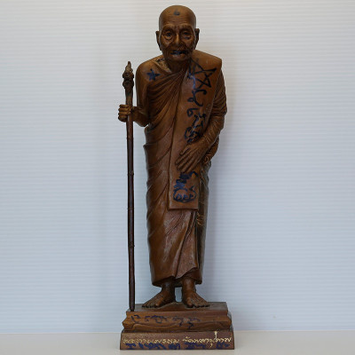 编号：172 LP Prom金身28cm，佛历2556，Wat Planupap (Pattani)