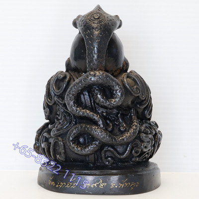阿赞坤潘,LP Glun加持 Wat KhaoOr,佛历2546,必達金身,高 12.5cm 考澳寺
