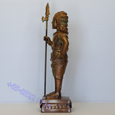 龙莆宏 佛历2553 天神 魂魄勇 金身 22cm 作 200尊