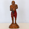 S/n:816 LP Kloy 2554 HoonPaYong Statue Height 10.5cm Wat PuKowThong, Gold Plated Takrut