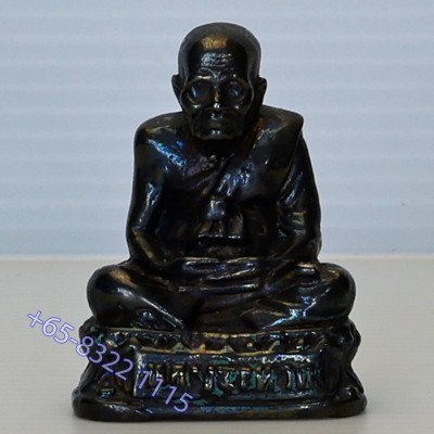 龙莆托小金身4.8cm,佛历2553 LP Keow, Wat HuiNgor