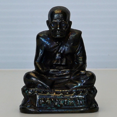 龙莆托小金身4.8cm,佛历2553 LP Keow, Wat HuiNgor