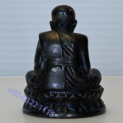 龙莆托小金身4.8cm,佛历2553 LP Keow, Wat HuiNgor