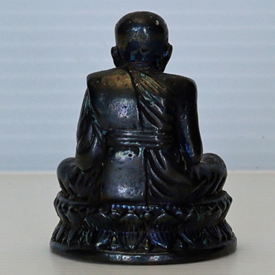 龙莆托小金身4.8cm,佛历2553 LP Keow, Wat HuiNgor