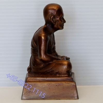 Wat倡嗨SaoHa龙莆托 2寸金身佛历2563,高9cm,Wat Chang Hai
