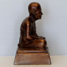 Wat倡嗨SaoHa龙莆托 2寸金身佛历2563,高9cm,Wat Chang Hai