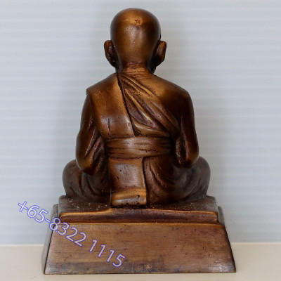Wat倡嗨SaoHa龙莆托 2寸金身佛历2563,高9cm,Wat Chang Hai