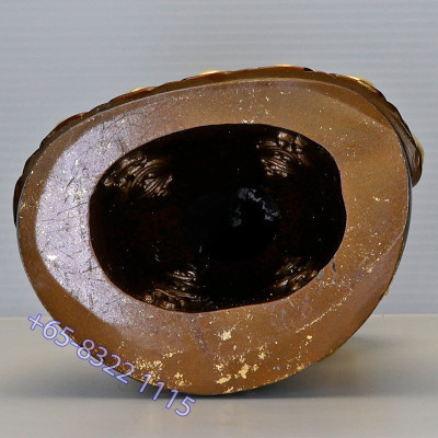 编号:66龙莆迷头帮药师佛4寸金身,佛历2562,金箔粘贴,高22cm