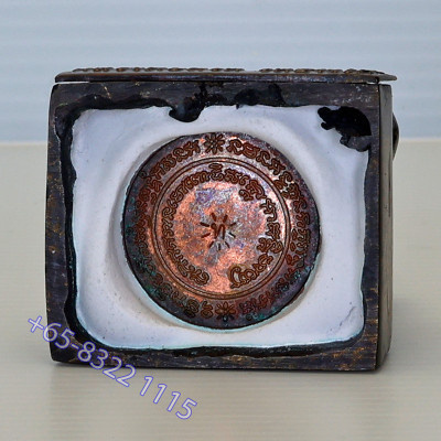 Wat Chang Hai 2563 SaoHa LP Thuad 1.5 Inches Lap Statue Copper 7cm