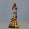 Made 199 Phra SiHing Gold Plated 2562 Wat Phra Mahathat 12cm Statue