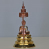 Made 199 Phra SiHing Gold Plated 2562 Wat Phra Mahathat 12cm Statue