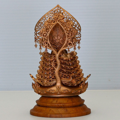 做96尊,理﻿事版编号:23 Buddha Muchalinda Rakthanatawee 佛厉2557