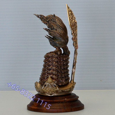 做44尊，理﻿事版编号:9 Buddha Muchalinda Rakthanatawee 佛厉2557