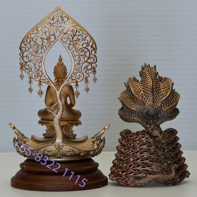 做44尊，理﻿事版编号:9 Buddha Muchalinda Rakthanatawee 佛厉2557