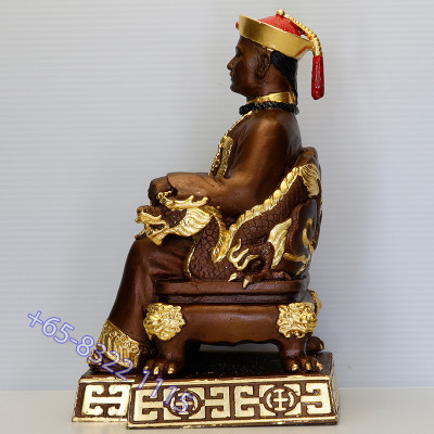 编号：18 二哥丰金身第2帮（泰國赌神）阿赞苏滨加持（佛历2560）贴金做399尊