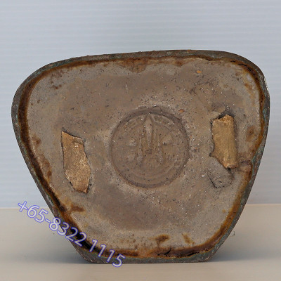 龙莆炎加持,佛历2536,古曼童金身,骨头,手写护身符 LP Yeam Wat SamNgam