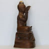 龙莆炎加持,佛历2536,古曼童金身,骨头,手写护身符 LP Yeam Wat SamNgam