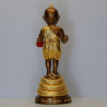 1st Batch KuManThong 2563 LP Ransiri Wat PuKowThong Gold Plated Statue 19 cm