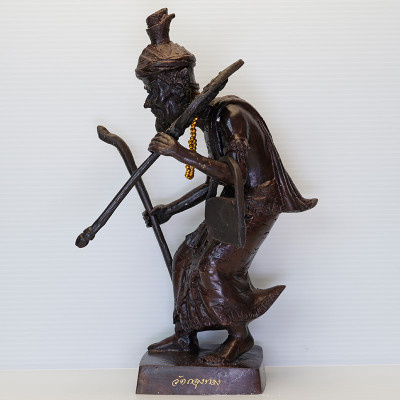 Made 299 S/n: Wat Thalung Thong 2550 Phra Lersi Statue Height 24cm