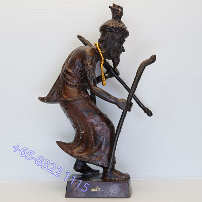 Made 299 S/n: Wat Thalung Thong 2550 Phra Lersi Statue Height 24cm