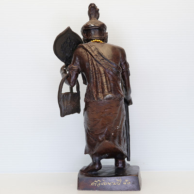 Made 299 S/n: Wat Thalung Thong 2550 Phra Lersi Statue Height 24cm